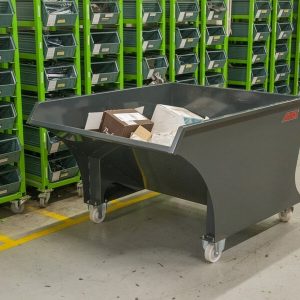 BALDE CON SOPORTES, 1280 MM, 950 L, A36595