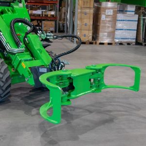 PINZA AGARRA TRONCOS HD 0,20 M²,CON PLACA DE ENGANCHE RÁPIDO DE LA CARGADORA, ROTADOR HIDRÁULICO - A437203